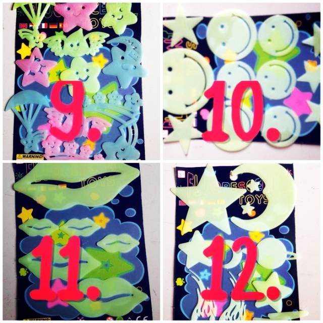 Sticker Glow In The Dark