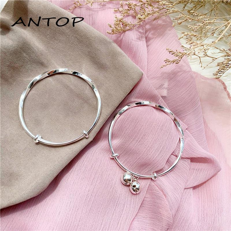 Gelang Electroplating Adjustable Tahan Lama Tidak Pudar Untuk Wanita