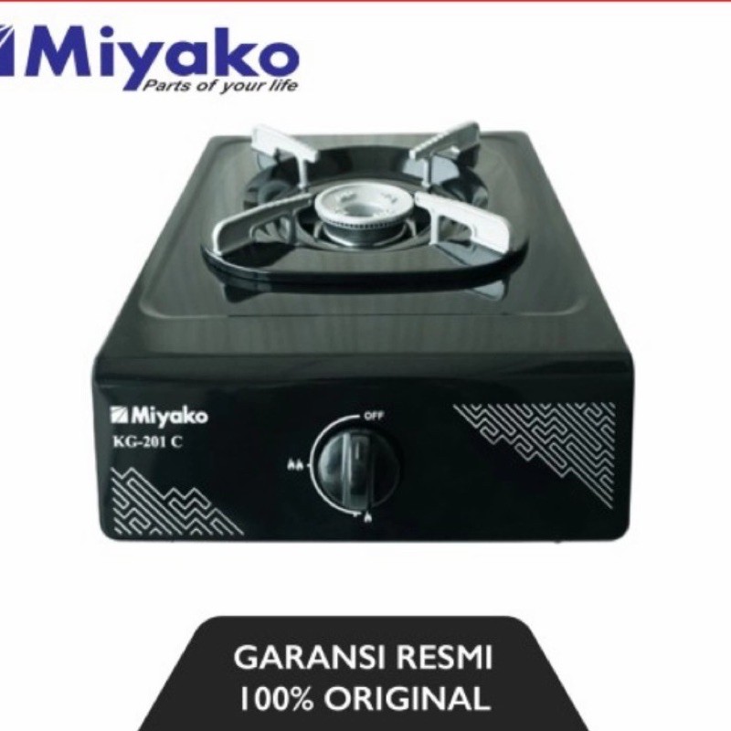 Miyako Kompor Gas 1 Tungku KG-201C 201 C 201C KG201C PROMO MURAH
