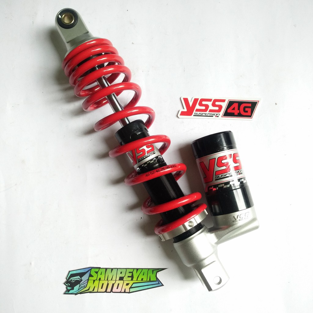 Shock Sok Skok Belakang Matic Tabung Bawah 330mm Merah YSS New C-Euro Vario Beat Scoopy Fino DLL