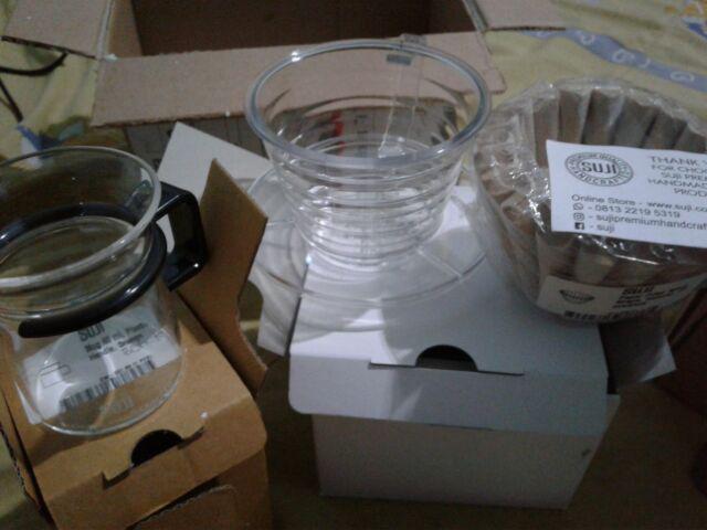 Suji Wave Dripper 155, Clear