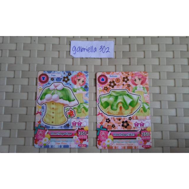 KARTU AIKATSU ASLI • Sakura First Stage Card