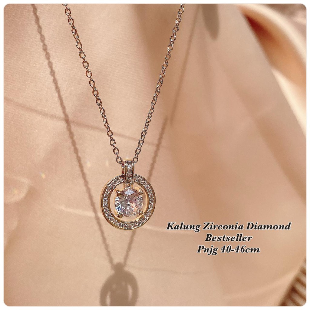 Aksesories Wanita kalung Fashion Korea Impor Ori Titanium Anti Karat KT789