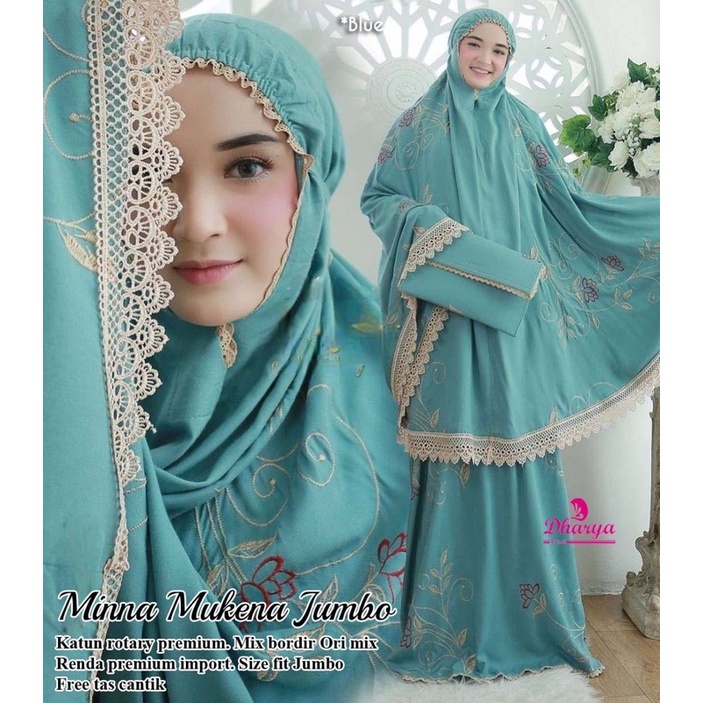 MINNA MUKENA JUMBO PREMIUM PRODUK ORI BY DHARYA