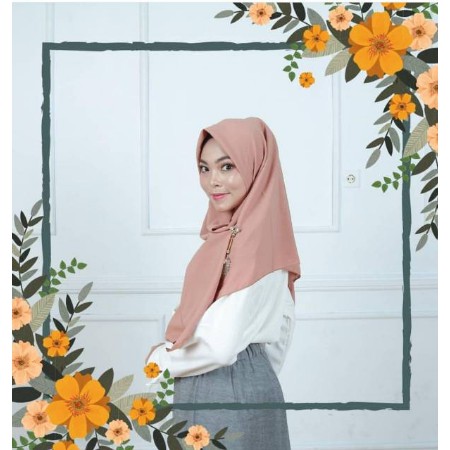 sabil hijab Diamond square//diamond premium