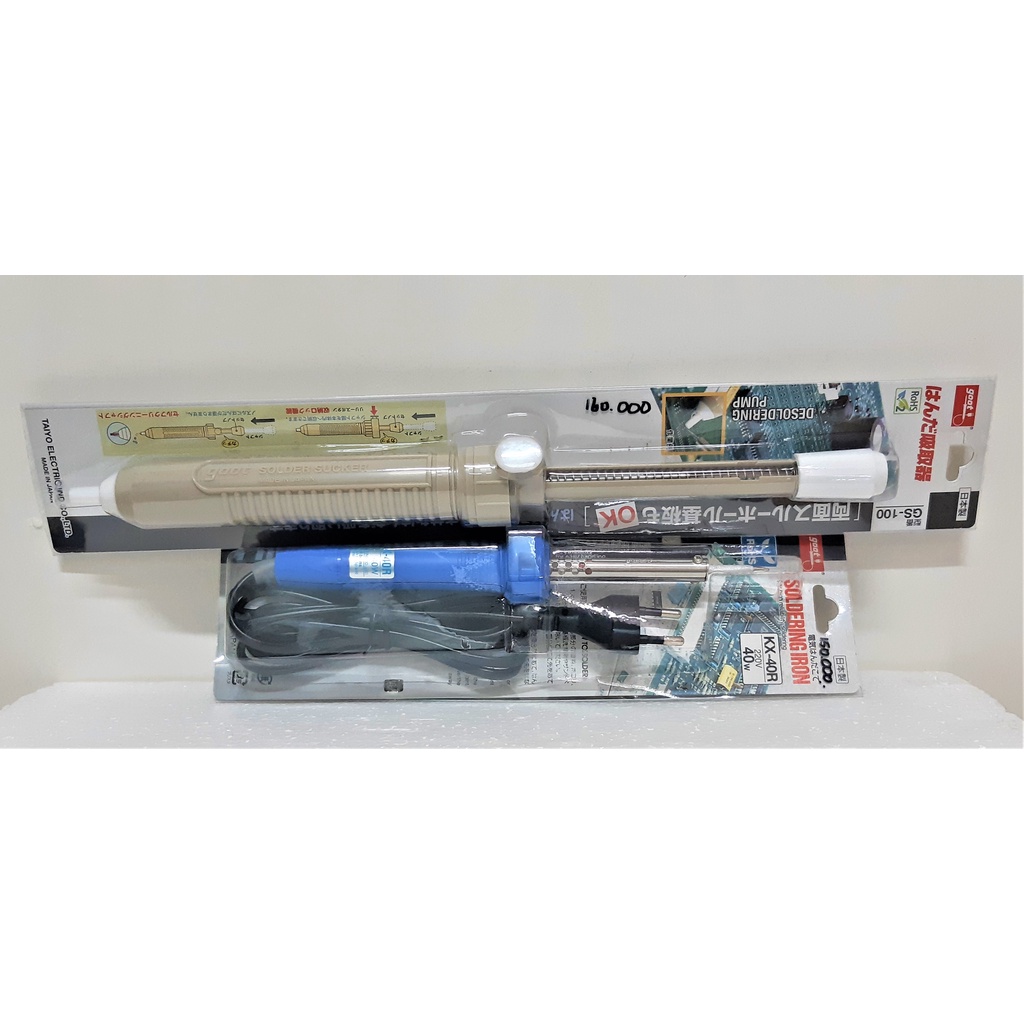 Solder dan Sucker Sedot Timah GOOT Original Made In JAPAN