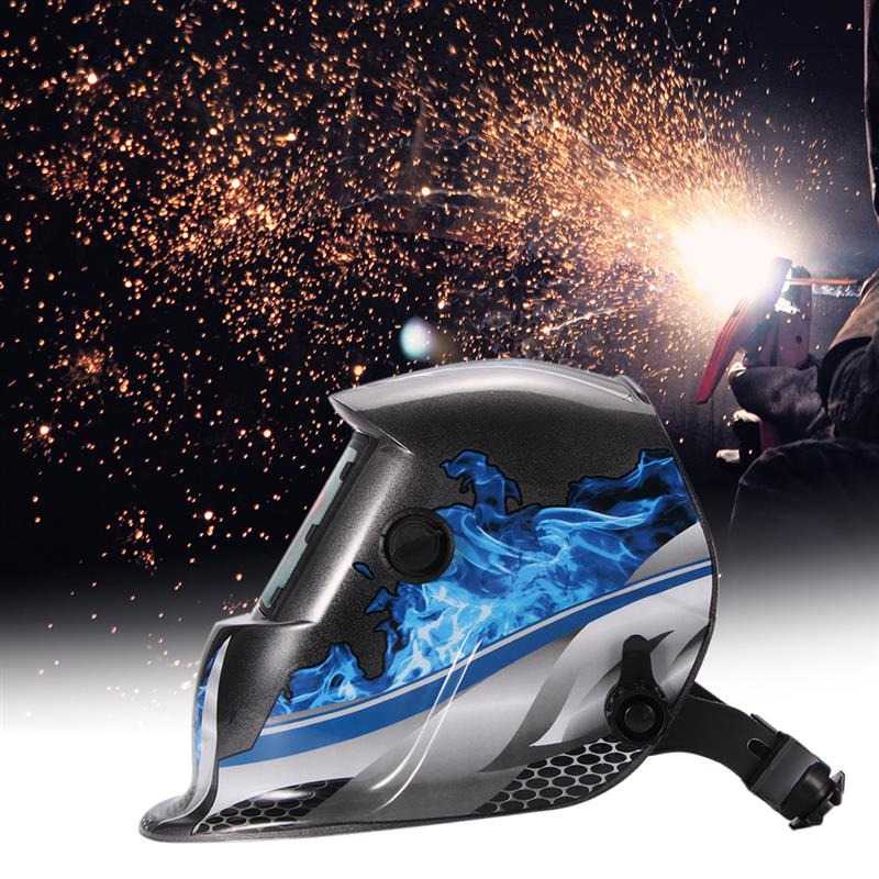 ABEDOE Helm Las Otomatis Auto Darkening Welding Helmet - 107T43