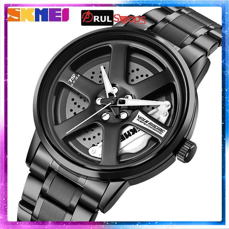 SKMEI Jam Tangan Analog Pria Stainless Steel Strap - 1787