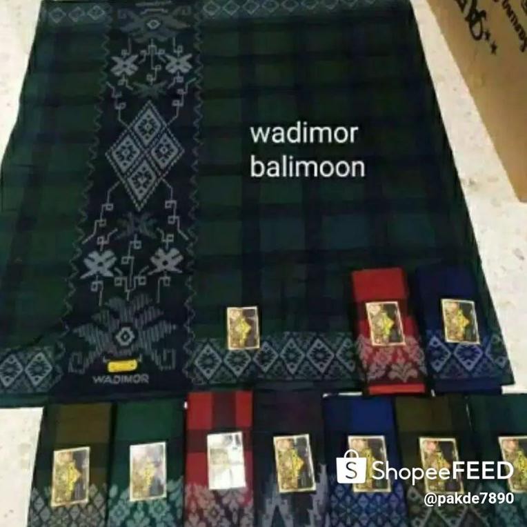 Oke Price Kain Sarung Wadimor Motif Bhs Balimoon Premium (Bisa Cod) 05