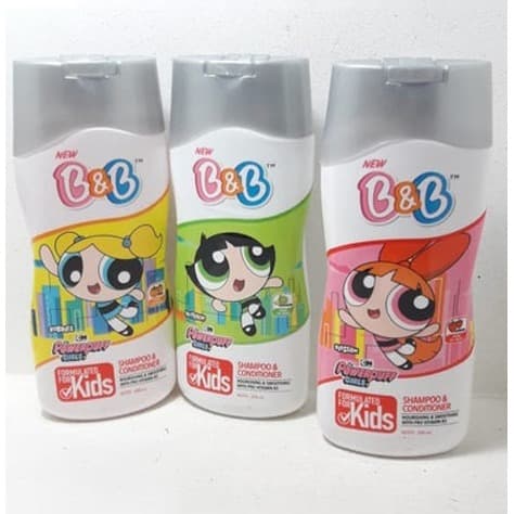 B&amp;B Kids Shampoo &amp; Conditioner Anak 100ml