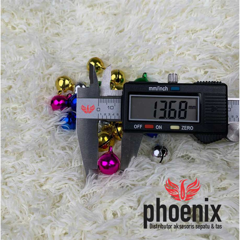 lonceng 14mm /bell/krincingan, grosir Rp 380