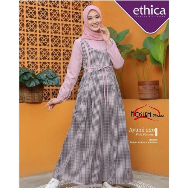Dress remaja gamis ethica ayumi220