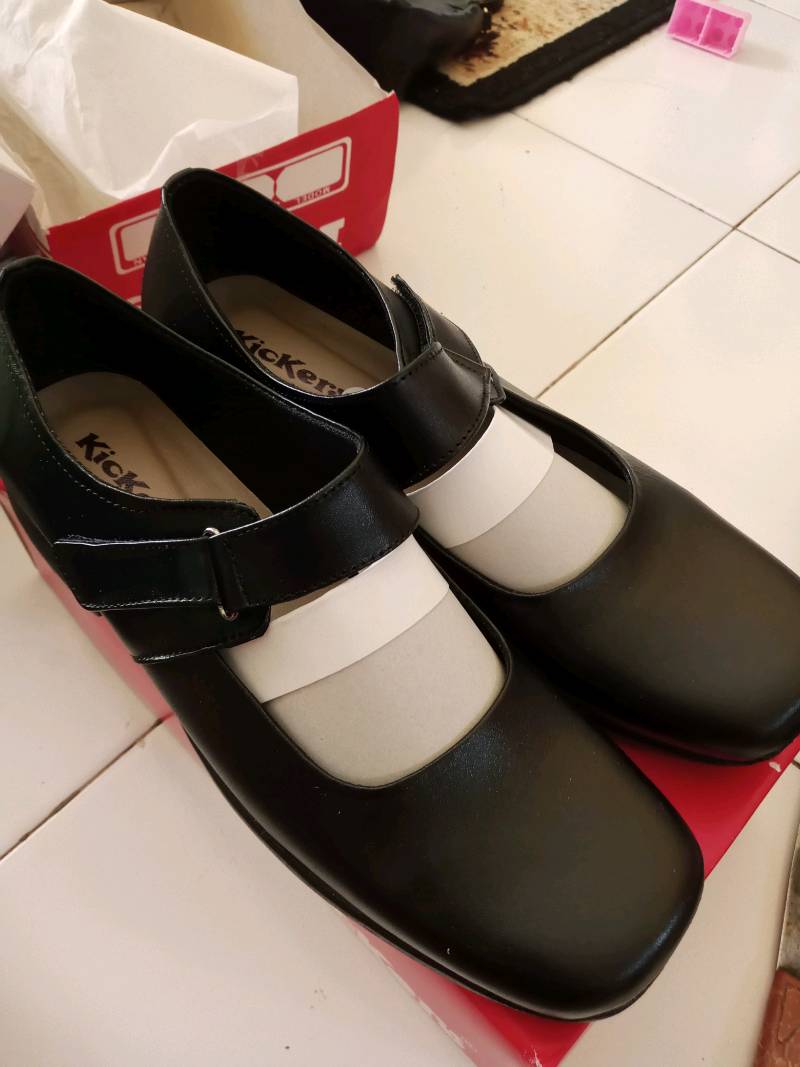 Sepatu Pantofel Wanita Kulit Asli Paskibra Kickers Wanita Sekolah