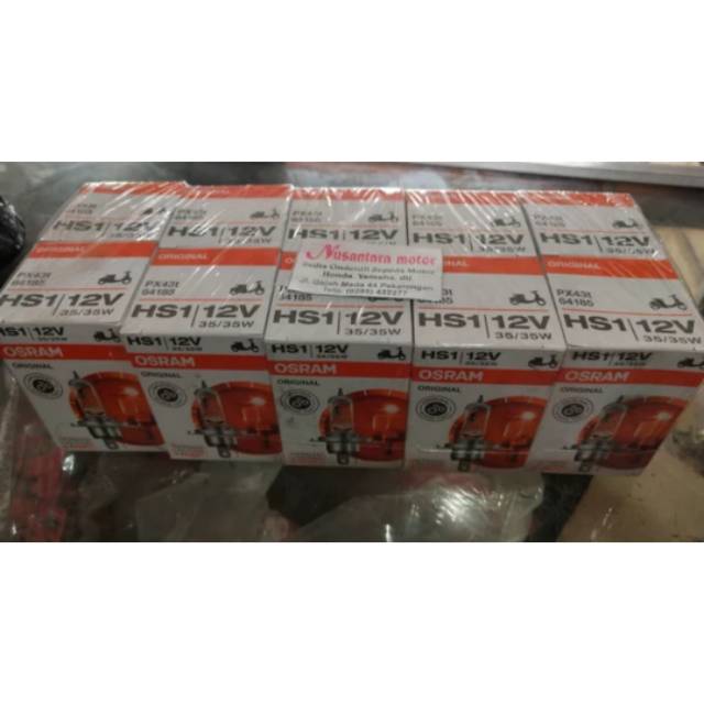 Bolam Osram HS1 Vixion, Scoopy FI, Verza H4