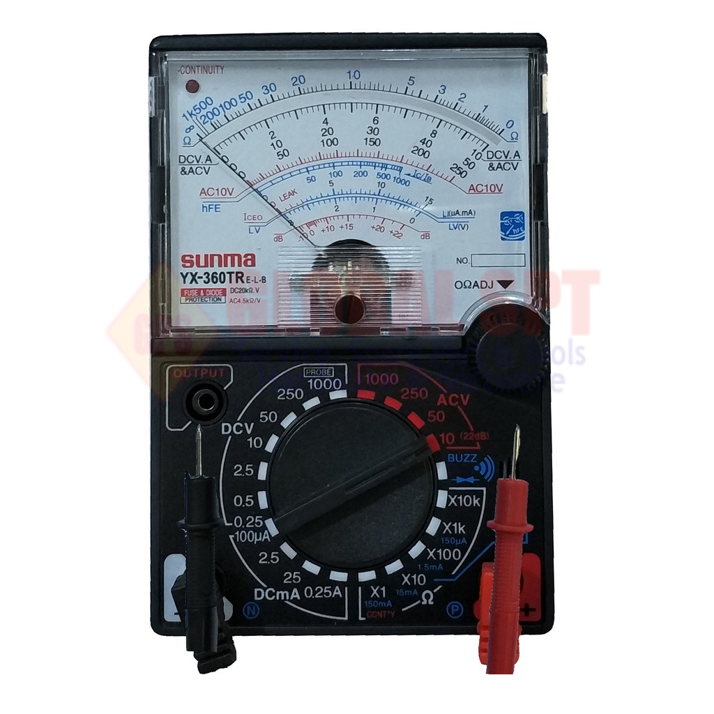 MULTITESTER ANALOG SUNMA YX360 / TOOLS MULTI TESTER SUNMA ANALOG YX360