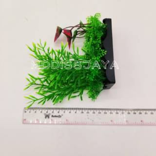 Aksesoris tanaman plastik Aquarium Import JP 878 medium Aksesoris tanaman plastik Aquarium Import JP 878 medium