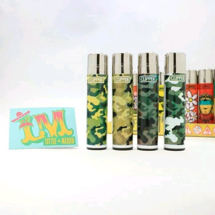 Best Promo! KOREK API GAS CLIPPER CAMO CLIPPER LIGHTER Sale!