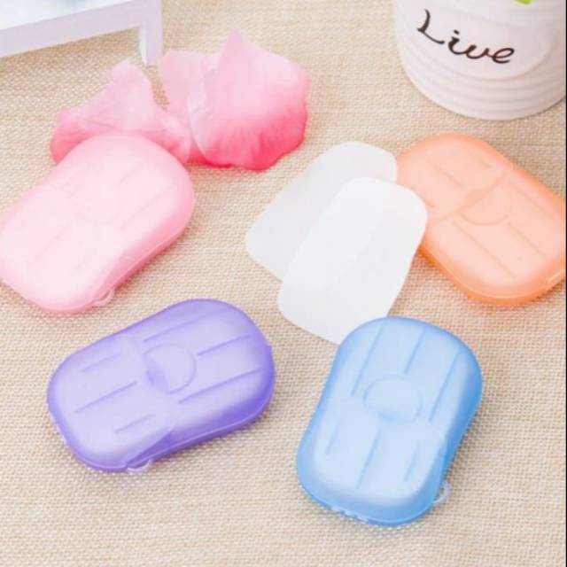 SB168  Handsoap Paper/Sabun Tangan Kertas BOX(Mini)