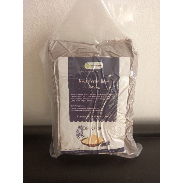 

tepung ketan hitam ikarie organic