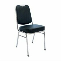 Kursi Susun Kursi Kantor Kursi Pesta - Hitam