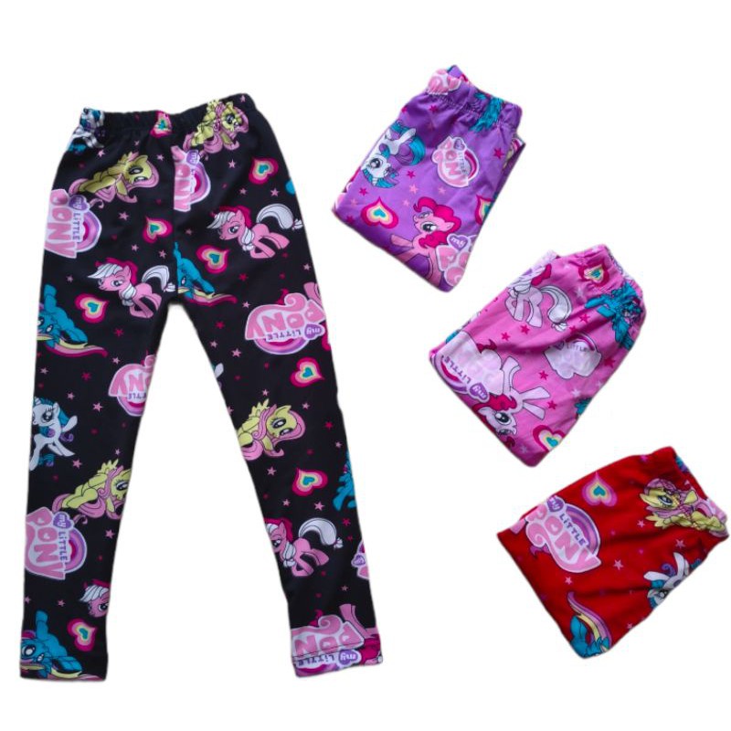 LEGGING ANAK LITTLE PONY DAN LOL  6BLN SAMPAI 11TH LEGGING MOTIP ANAK-OWLET