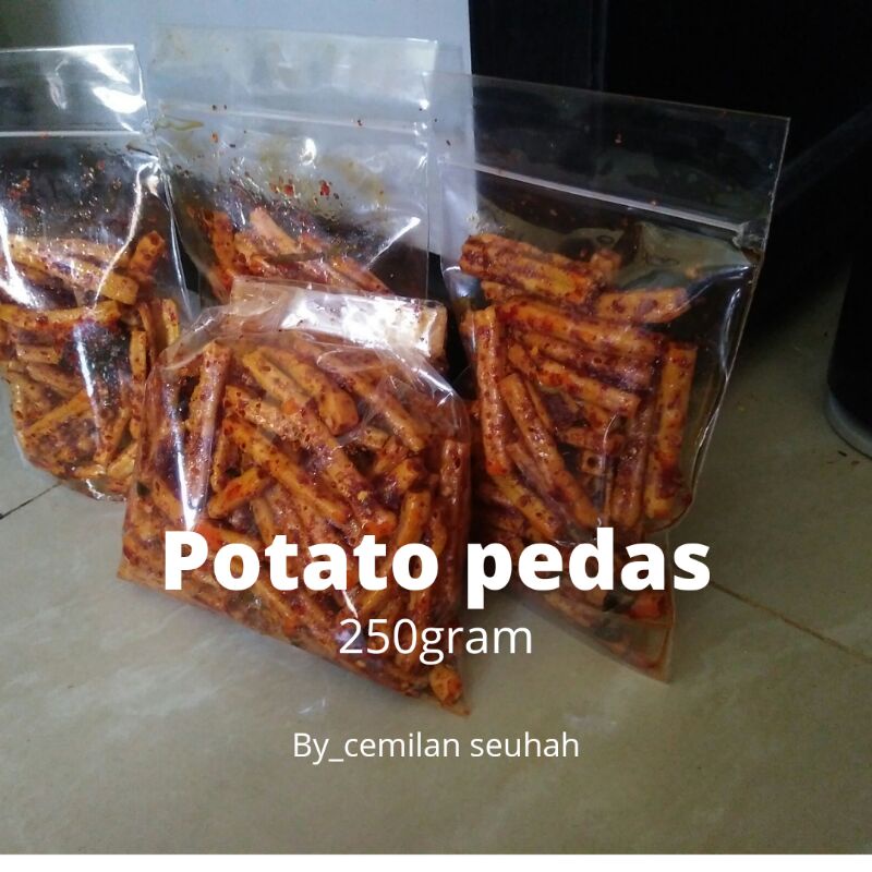 Potato pedas bantat daun jeruk isi 250 gram