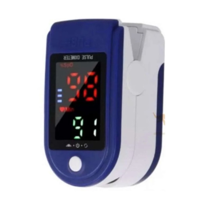 Oximeter Fingertip pulse Alat medis oxymeter ukur kadar Oksigen