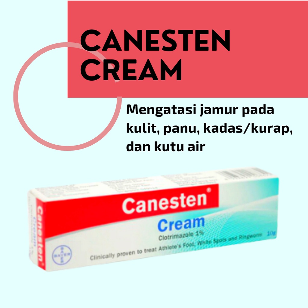 CANESTEN CREAM 5 / 10 GR - INFEKSI JAMUR