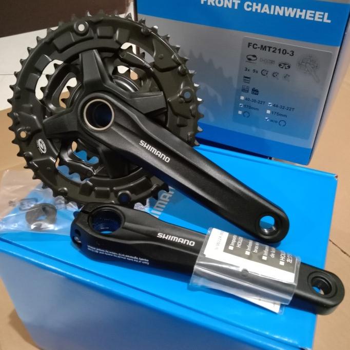Crankset - Crank Set Shimano Altus MT210 / MT300 -Hollowtech II - 44T