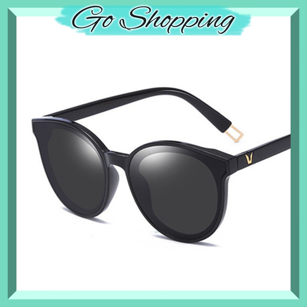 GO! KC106 KACAMATA HITAM FASHION UNISEX KACA MATA PRIA WANITA MATAHARI SUNGLASSES ANTI SILAU COD