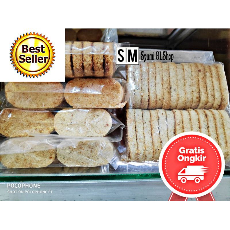 

KUE / KUE SAGON / MAKANAN / CEMILAN /JAJANAN / MAKANAN RINGAN / KUE KERING / KUE SAGON KELAPA MURAH