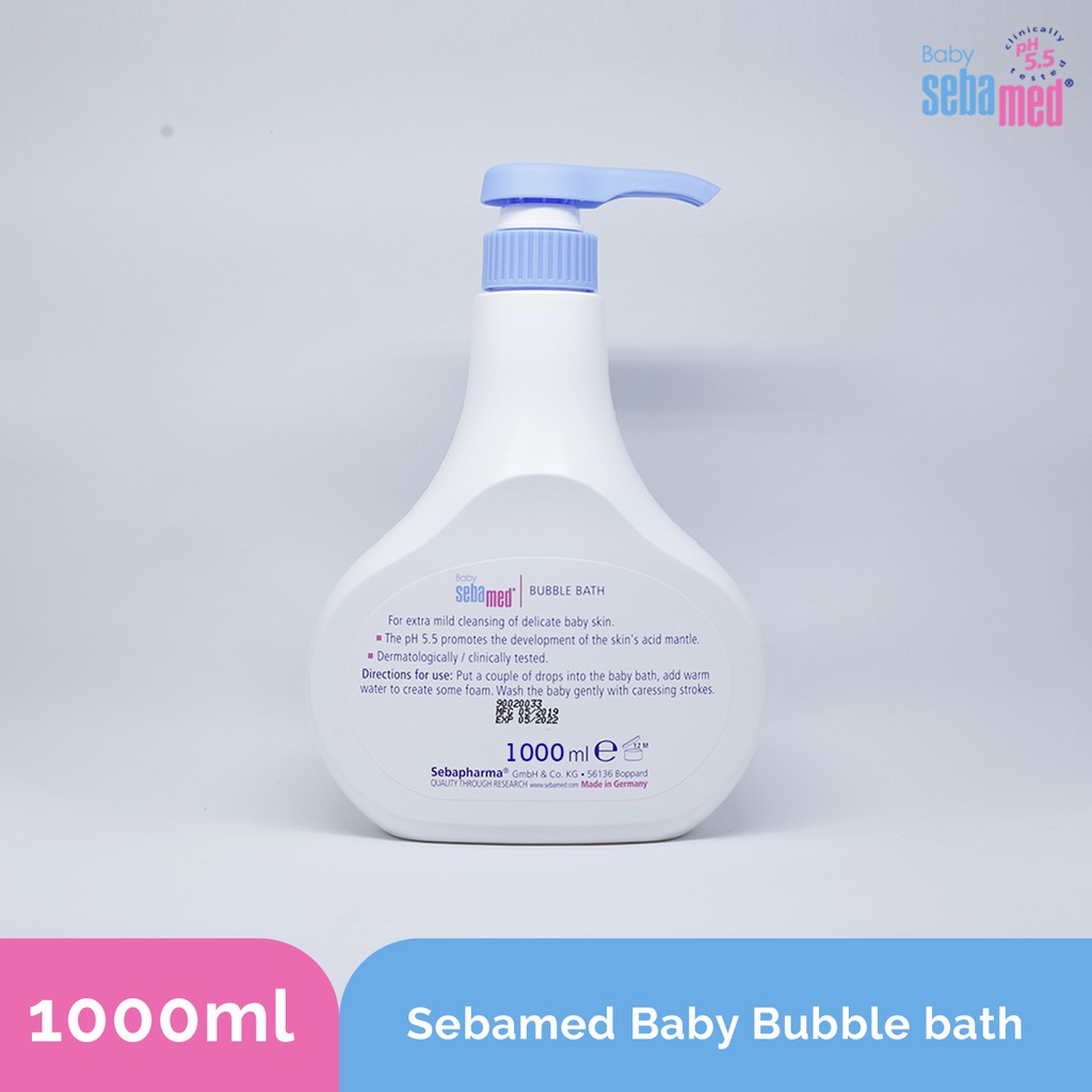 SEBAMED BABY BUBBLE BATH FOR SENSITIVE SKIN 1000ML