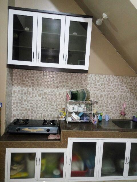 Ksa 2663 Graver Kitchen Set 3 Pintu Atas Kaca Anata