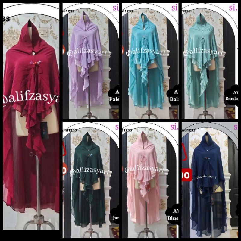 New sale khimar sisesa aykis harga tag 1.200.000