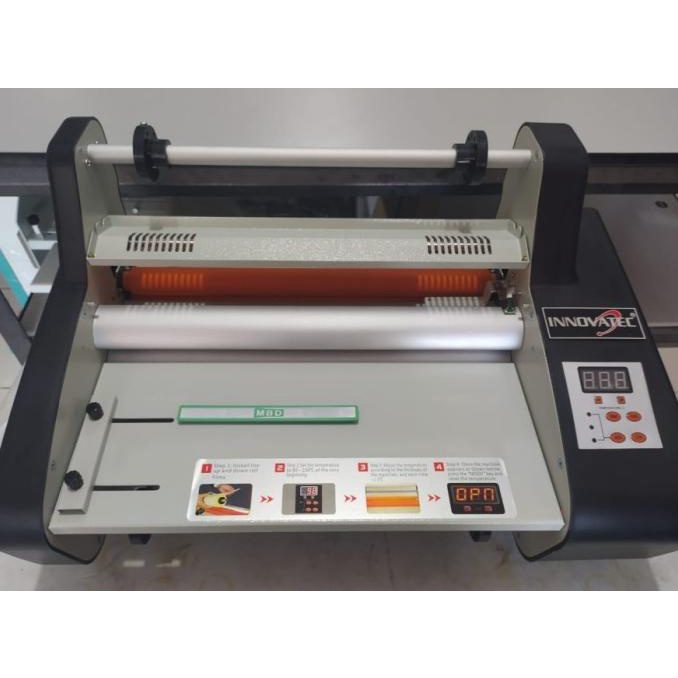 

Jual Mesin Laminasi Roll Innovatec FM 3520 Dua Sisi