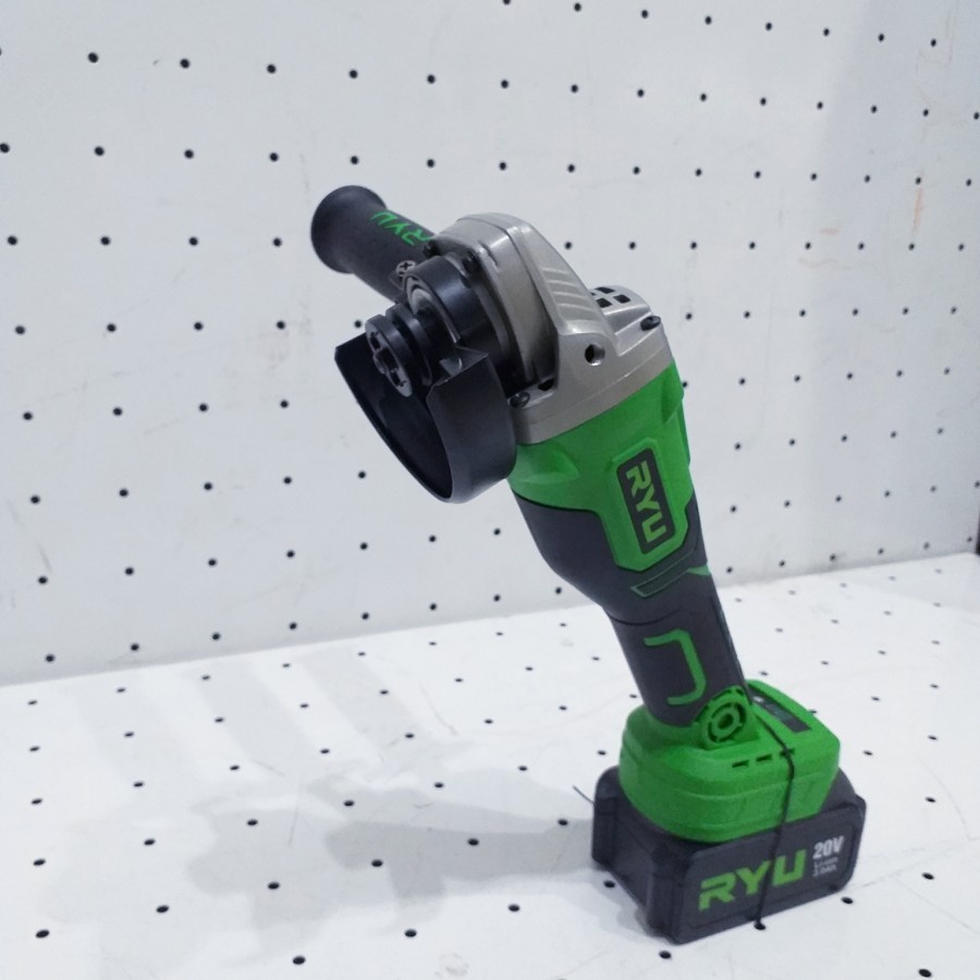 RYU RCG 20 Volt Mesin Gerinda Baterai 4&quot; Cordless Angle GrindeR