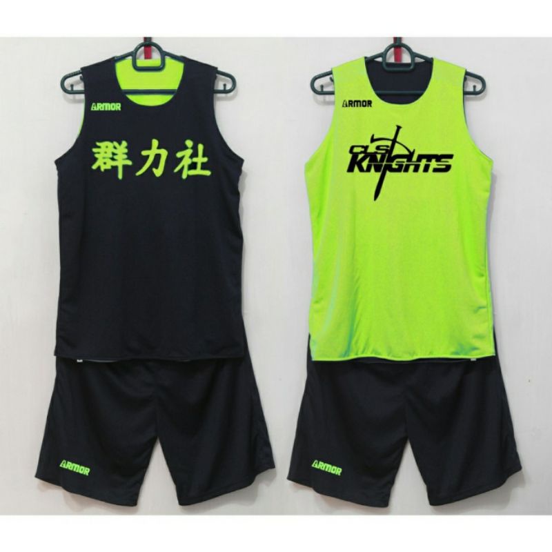 CUCI GUDANG Jersey Setelan Basket CLS KENIGHT bolak-balik