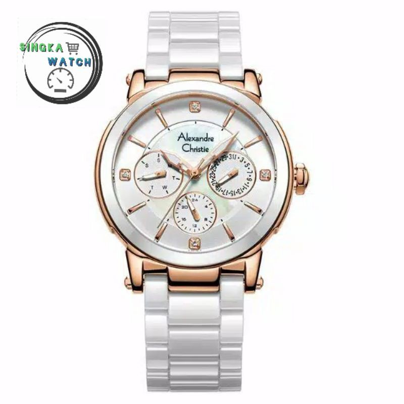 JAM TANGAN WANITA ALEXANDRE CHRISTIE AC ORI SERI 2517BF