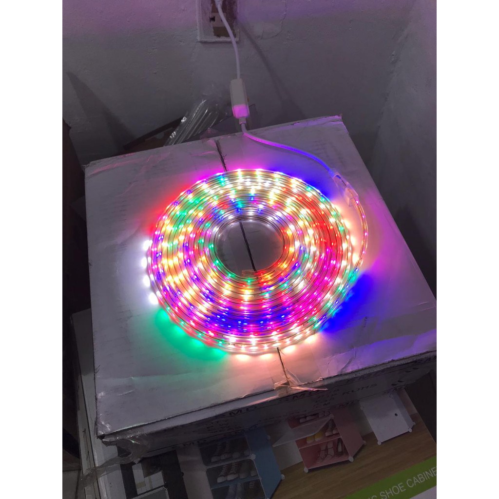 Lampu SMD Kode 6353-7 LED  10 METER / Mode Warna Lampu Ganti2 / Lampu Hias LED Indoor atau Outdoor