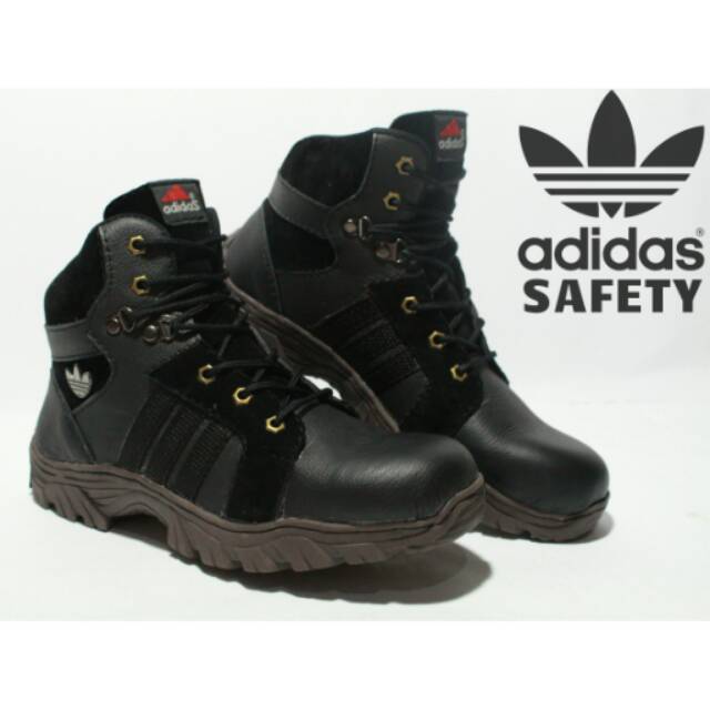 SEPATU ADIDAS SAFETY BOOTS KULIT ASLI