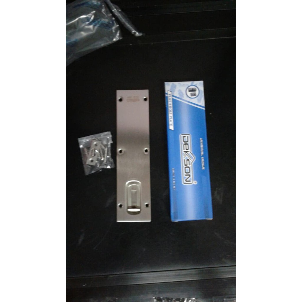 Terbaru Flust Bolt Plate FBP 6" Dekson Grendel Slot Dekson Pintu
