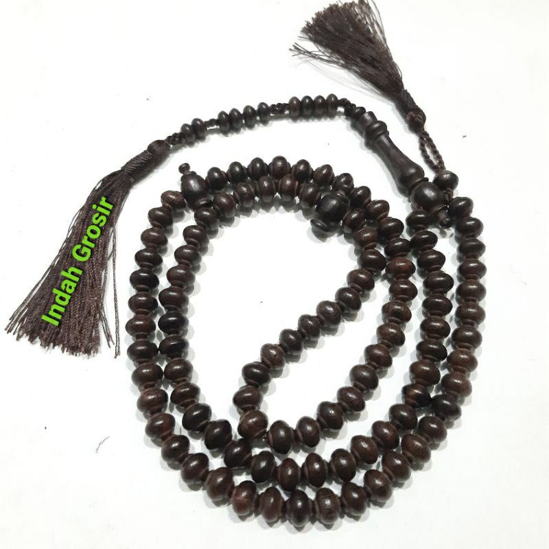 TASBIH KELOR ATAU GALI ASEM  PROFIL 8MM 99BUTIR