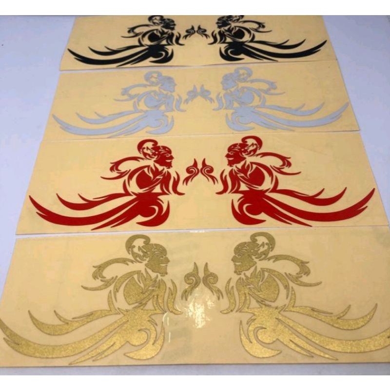 Cutting stiker Wayang Sudiro, Stiker wayang SUDIRO, PO HARYANTO