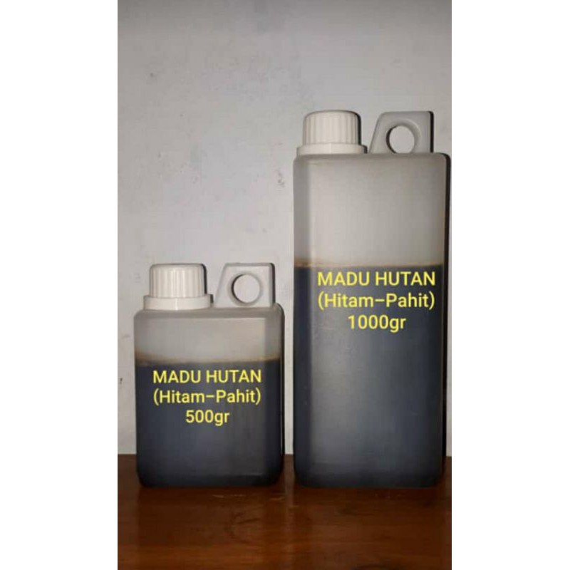 

Madu hutan hitam pahit 1000 gr