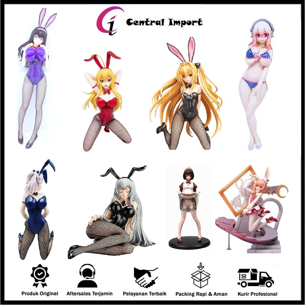 Action Figure Anime Ito Chitose - Anime Kelinci Girl - Anime Bunny - Ito Chitose