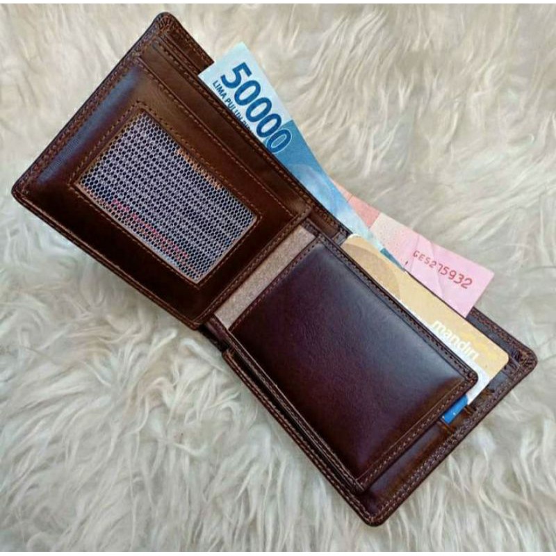 DOMPET PRIA FULL KULIT (100% Kulit Sapi)