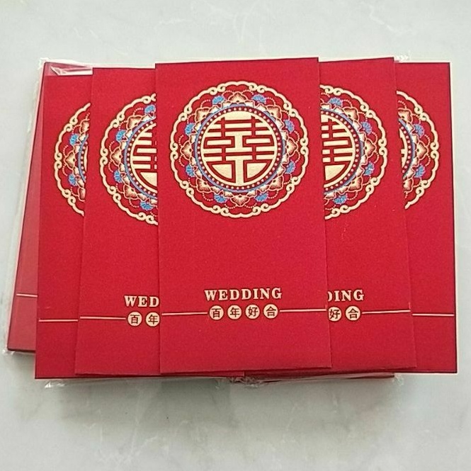 

Angpao Wedding Shuangxi Premium Tebal Ukuran 9 cm x 17 cm