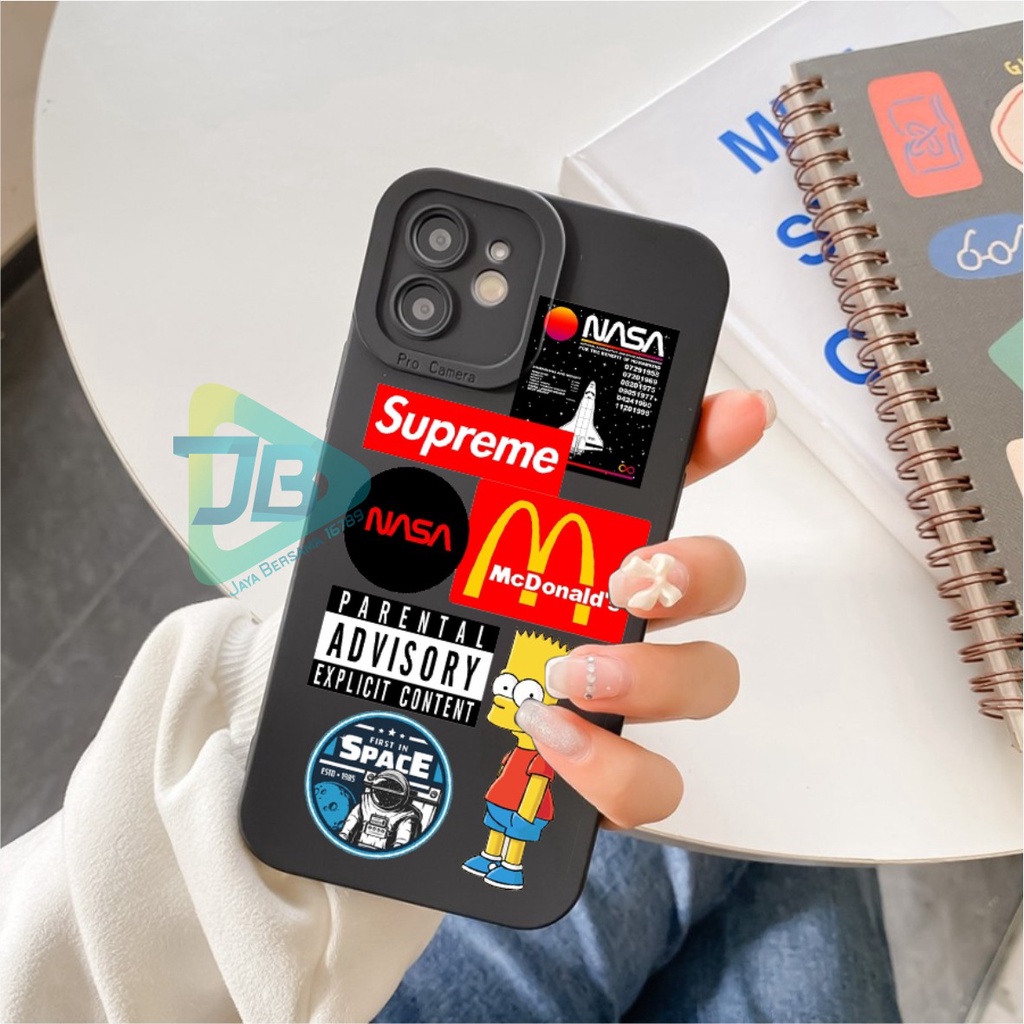 SOFTCASE PROCAMERA CUSTOM STIKER OPPO VIVO SAMSUNG REALME XIAOMI IPHONE INFINIX FOR ALL TYPE JB5821