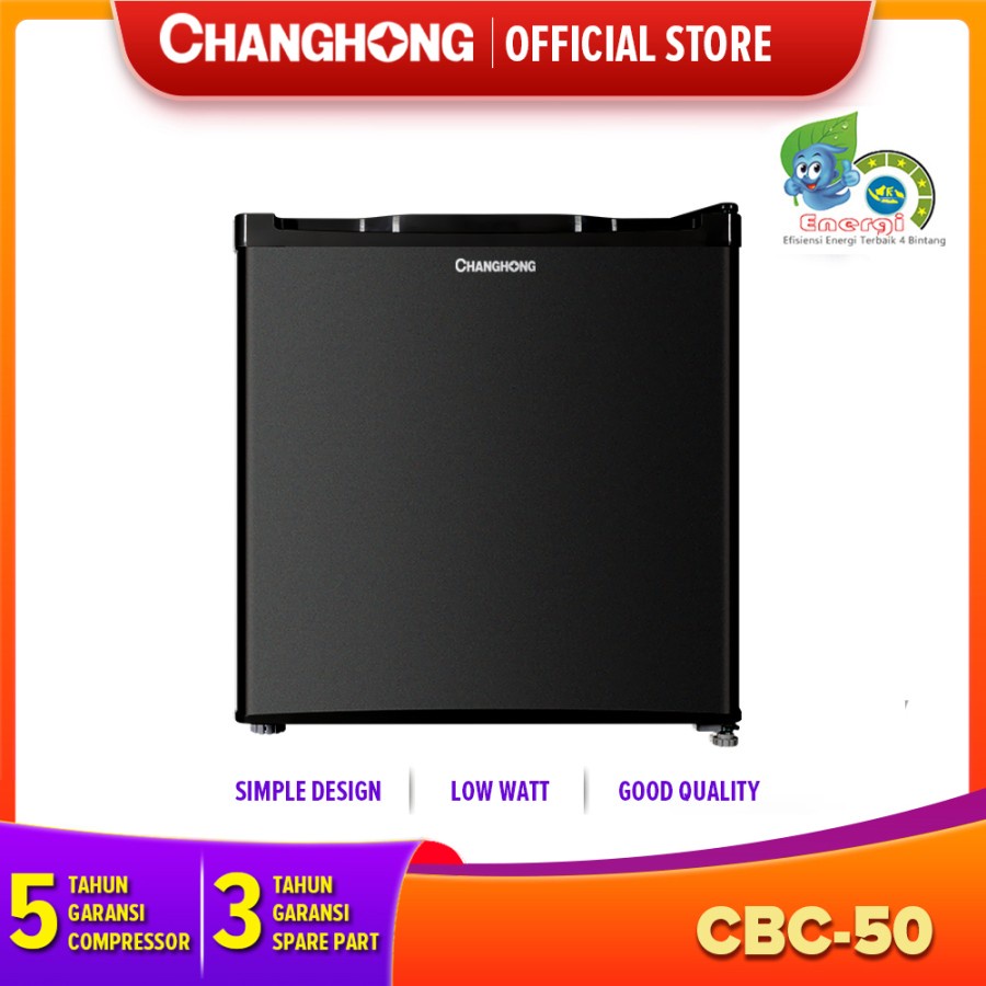 Changhong CBC50 Kulkas Mini / Lemari Es Portable Hitam