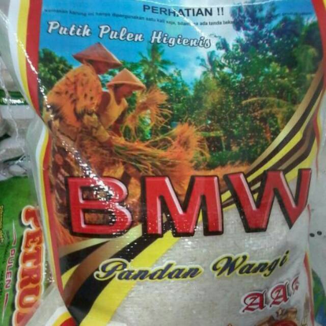 

Beras pandan wangi BMW 10kg harum pulen